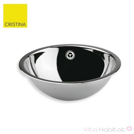 Vasque en inox à encastrer - CRISTINA ONDYNA VX244