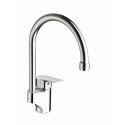 .MITIGEUR LAVABO OPEN BEC HAUT C 3 VIDAGE PLASTIQUE CHROME - CRISTINA ONDYNA OP22851