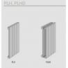 Radiateur chauffage central ACOVA - PLANEA Vertical simple 1341W PLH-220-063