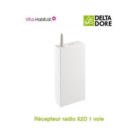 Tybox 5702 FP  Thermostat radio fil pilote pour 2 radiateurs FP-Delta Dore  6050675 - Vita Habitat