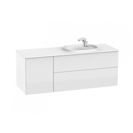 ROCA Beyond Unik Meuble 2T+1P+Lav. Sfex D 1400 Blanc - A851394806