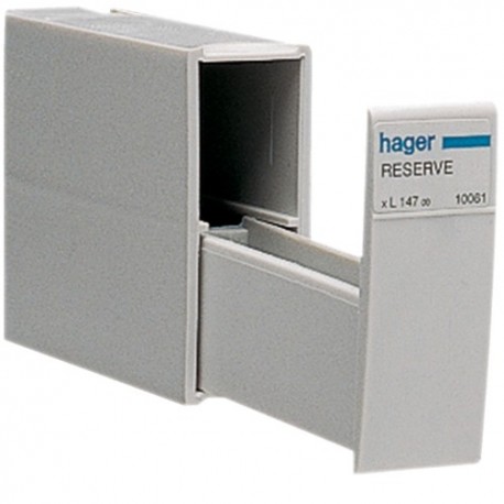 Boîtier réserve cart.fusible - HAGER L14700