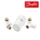 Kit X-TRA gauche pour radiateurs ou décors- BLANC - DANFOSS - 013G4008