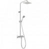 Ensemble mitigeur douche LEX CHROME - TRES 08119301