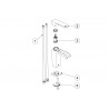 Mitigeur lavabo robinet cascade bec ouvert - TRES 00611001