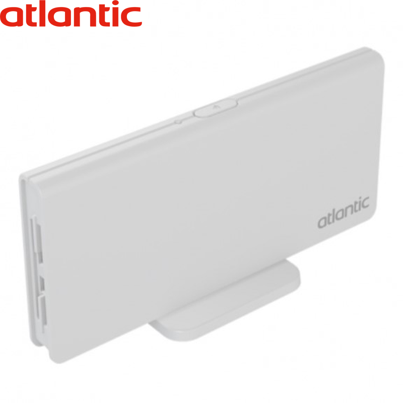 850219 - Atlantic] Barre support finition blanc pour radiateur