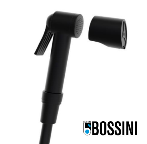 Ensemble WC avec flexible et douchette Noir mat APICE - BOSSINI C98043B073