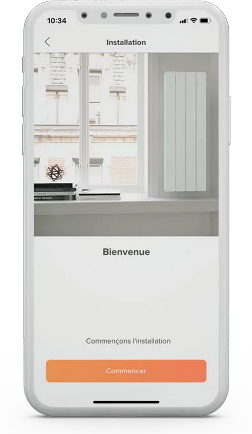 Radiateur électrique inertie 1500W Blanc Plinthe Beladoo - Intuis - M153415