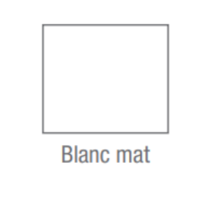 Finition blanc mat